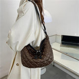 Quilted Purses Handbags for Women Large Travel Girl Satchel