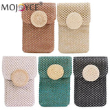 Straw Woven Shoulder Bag for Summer Beach Holiday
