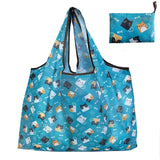 Eco-Friendly Foldable Shopping Bag Cartoon Design Large Capacity