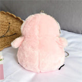 Chick Shoulder Bag Plush Stuffed Animal Crossbody Bag