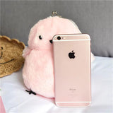 Chick Shoulder Bag Plush Stuffed Animal Crossbody Bag