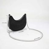 Small PU Leather Shoulder Bags for Women Zipper Handbag Female Travel