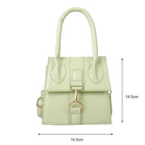 Mini Crossbody Bag PU Leather Top-Handle Ladies Shoulder Casual Messenger Handba