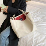 Soft Leather Women's Bag Shoulder Handbag Purse Top-Handle Office Bag
