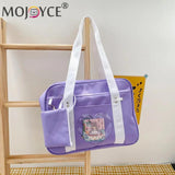 Foldable Travel Shoulder Bag for School, Clothing and Sundries