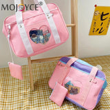 Foldable Travel Shoulder Bag for School, Clothing and Sundries