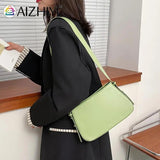 PU Women Underarm Bags Business Ladies Shoulder Bag Vintage