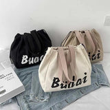 Casual Bucket Handbag for Women Large Capacity
