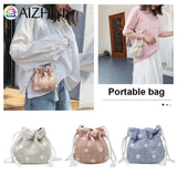 Vintage Women Top-Handle Bags Solid Shoulder Summer Beach Woven Handbags