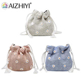 Vintage Women Top-Handle Bags Solid Shoulder Summer Beach Woven Handbags
