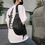 Men's Canvas Chest Phone Purse Nylon Waist Pack
