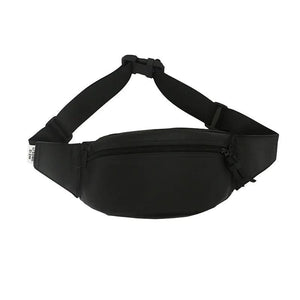 Men's Canvas Chest Phone Purse Nylon Waist Pack