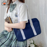 Vintage Women Shoulder Bag Oxford Messenger Bag Contrast Leisure Handbags