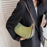 Small Nubuck Leather Crossbody Bag Women's Handbag