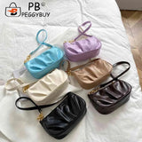 Vintage Women Underarm Bag Small Handbag