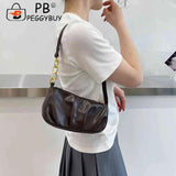 Vintage Women Underarm Bag Small Handbag