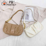 Vintage Women Underarm Bag Small Handbag