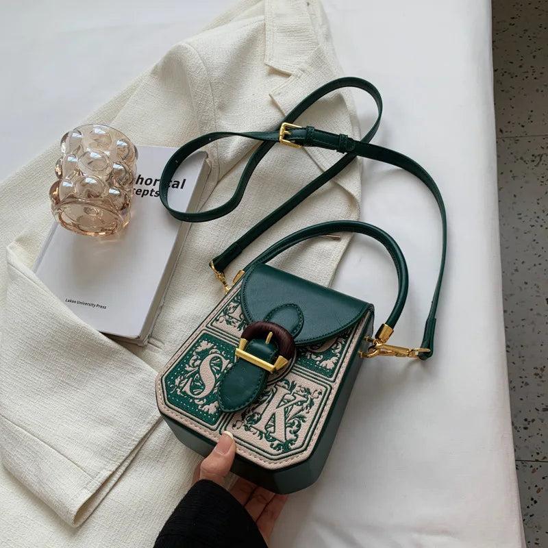 Vintage Waist Bags Crossbody Cell Phone Shoulder Bag PU Leather Messenger Bags