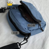 Rabbit Canvas Women Small Crossbody Bag Casual Messenger Bags