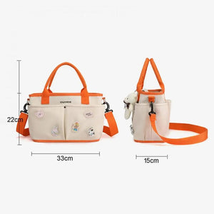 Mommy Bag Large Capacity Diaper Handbag Wet Dry Separation Diaper Tote
