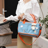 Mommy Bag Large Capacity Diaper Handbag Wet Dry Separation Diaper Tote