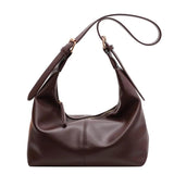 Vintage Crossbody Bag Soft Leather Lady Hobo Purse Handbag