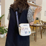 Women Mini Cartoon Print Shoulder Bag Crossbody Handbag