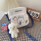 Women Mini Cartoon Print Shoulder Bag Crossbody Handbag