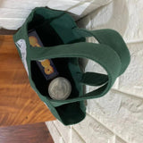 Books Print Canvas Shoulder Bag Tote Reusable Beach Bag