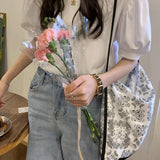 Bohemian Open Soft Printing Vintage Shoulder Bags