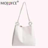 Casual Large Capacity PU Leather Handbag