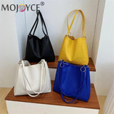 Casual Large Capacity PU Leather Handbag