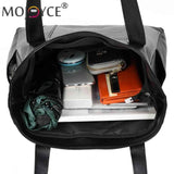 Solid Top-handle Bag Autumn PU Leather Shoulder Satchel Large Capacity