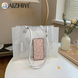 Vintage Women 2pcs Composite Bags Large Capacity Tote Handbags