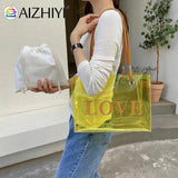Vintage Women 2pcs Composite Bags Large Capacity Tote Handbags