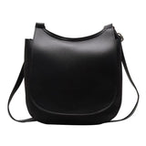Casual PU Leather Women Large Capacity Flap Crossbody Bag