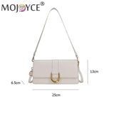 Vintage Flap Messenger Handbag Women PU Leather Shoulder Bag