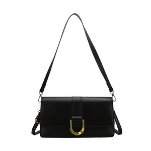 Vintage Flap Messenger Handbag Women PU Leather Shoulder Bag