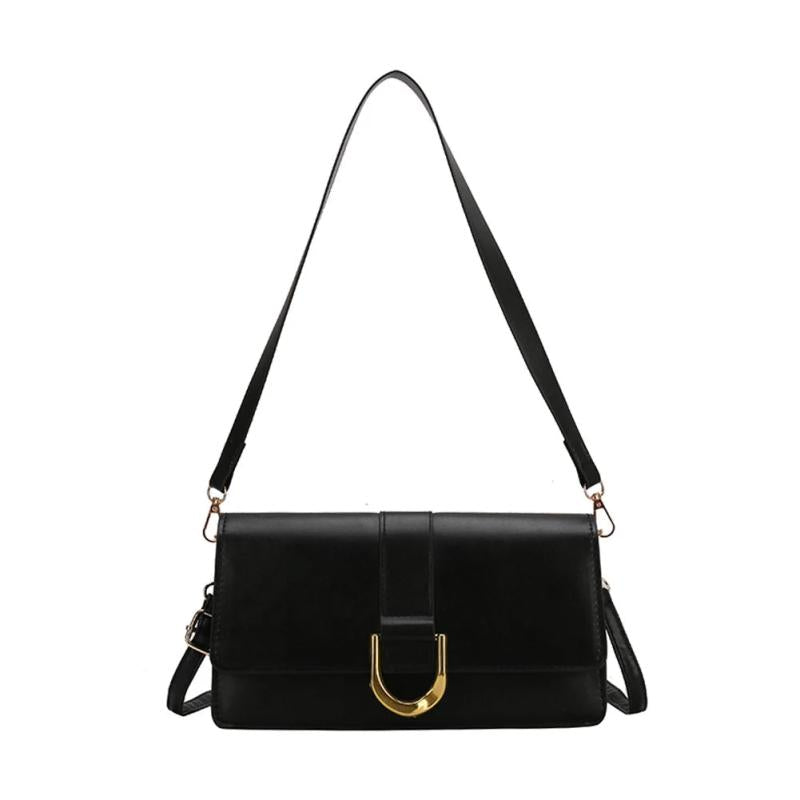 Vintage Flap Messenger Handbag Women PU Leather Shoulder Bag