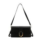 Vintage Flap Messenger Handbag Women PU Leather Shoulder Bag