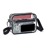 Clear Stadium Handbag Purse Toiletries Bag Travel Cosmetic Shopping Bag