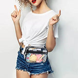 Clear Stadium Handbag Purse Toiletries Bag Travel Cosmetic Shopping Bag