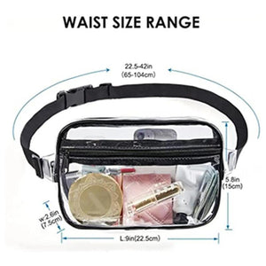 Clear Stadium Handbag Purse Toiletries Bag Travel Cosmetic Shopping Bag