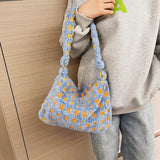 Retro Warm Autumn Winter Shoulder Bag Plush Lady Handbag