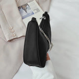 Nylon Shoulder Totes Solid Women Shopping Shoulder Bags