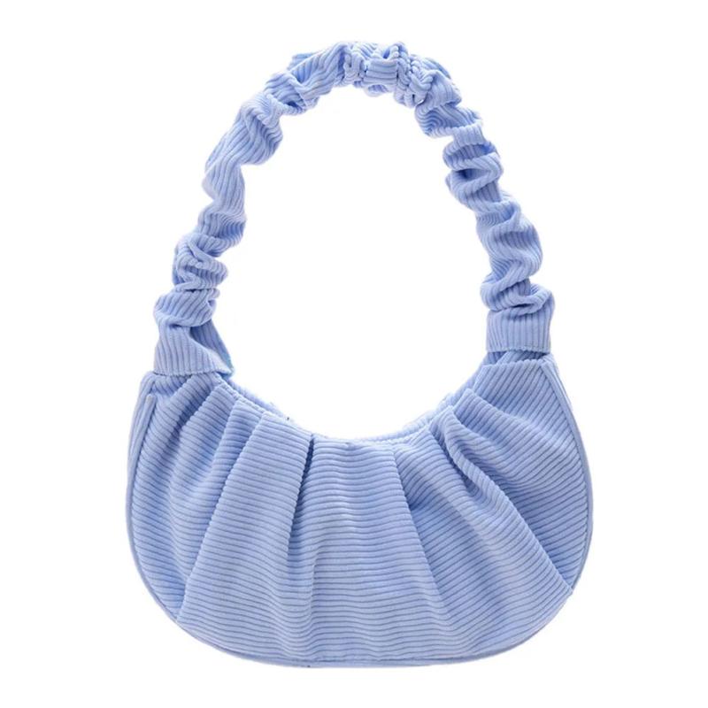 Corduroy Armpit Bags for Women, Small Underarm Handbags