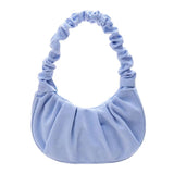 Corduroy Armpit Bags for Women, Small Underarm Handbags