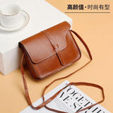 Retro Small Square Shoulder Bag for Women