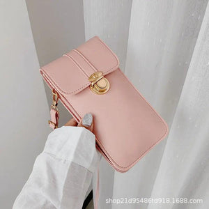 Touch Screen Mobile Phone Bag Mini Wallet Shoulder Bag Purses