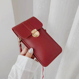 Touch Screen Mobile Phone Bag Mini Wallet Shoulder Bag Purses